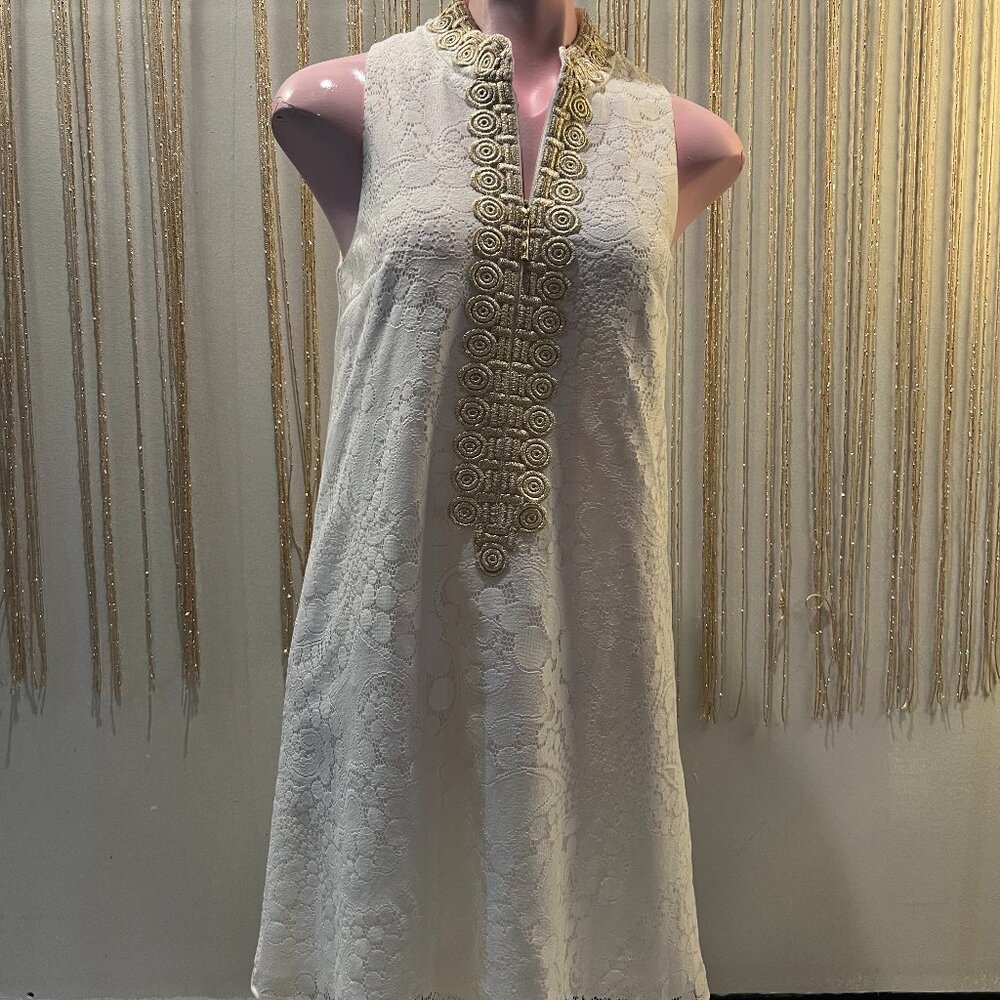Lilly Pulitzer White Lace Dress